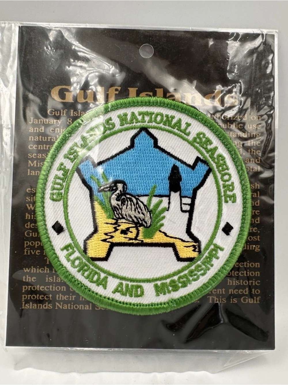 Gulf Islands National Seashore Florida & Mississippi  3” Embroidered Patch New